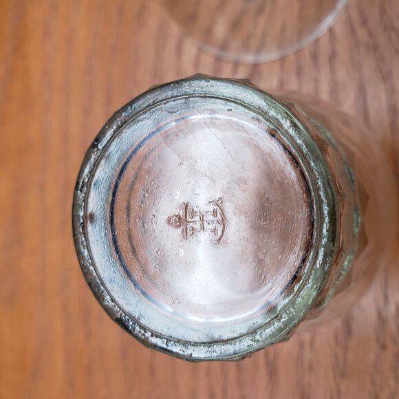 Anchor Hocking Windsor Clear Juice Glasses Set of 2 – 5 oz VTG Diamond Pattern - Picture 7 of 9